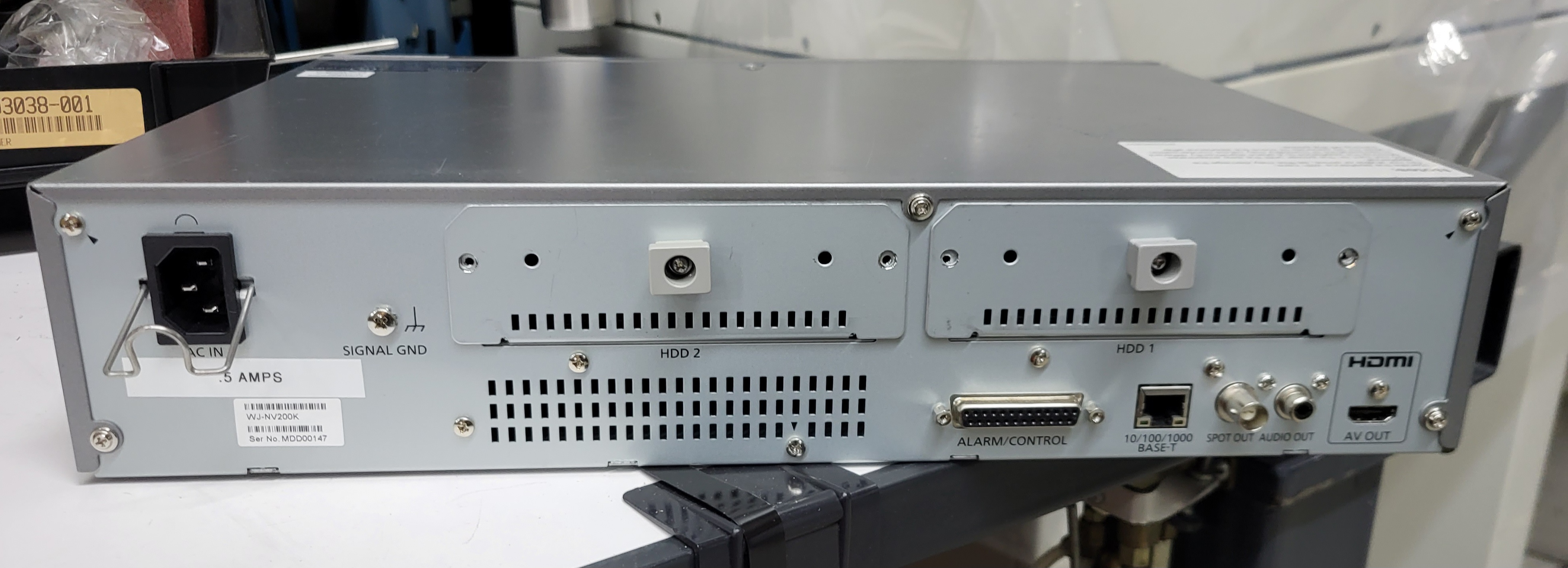 PANASONIC NETWORK DISK RECORDER MODEL WJ-NV200K - Image 4