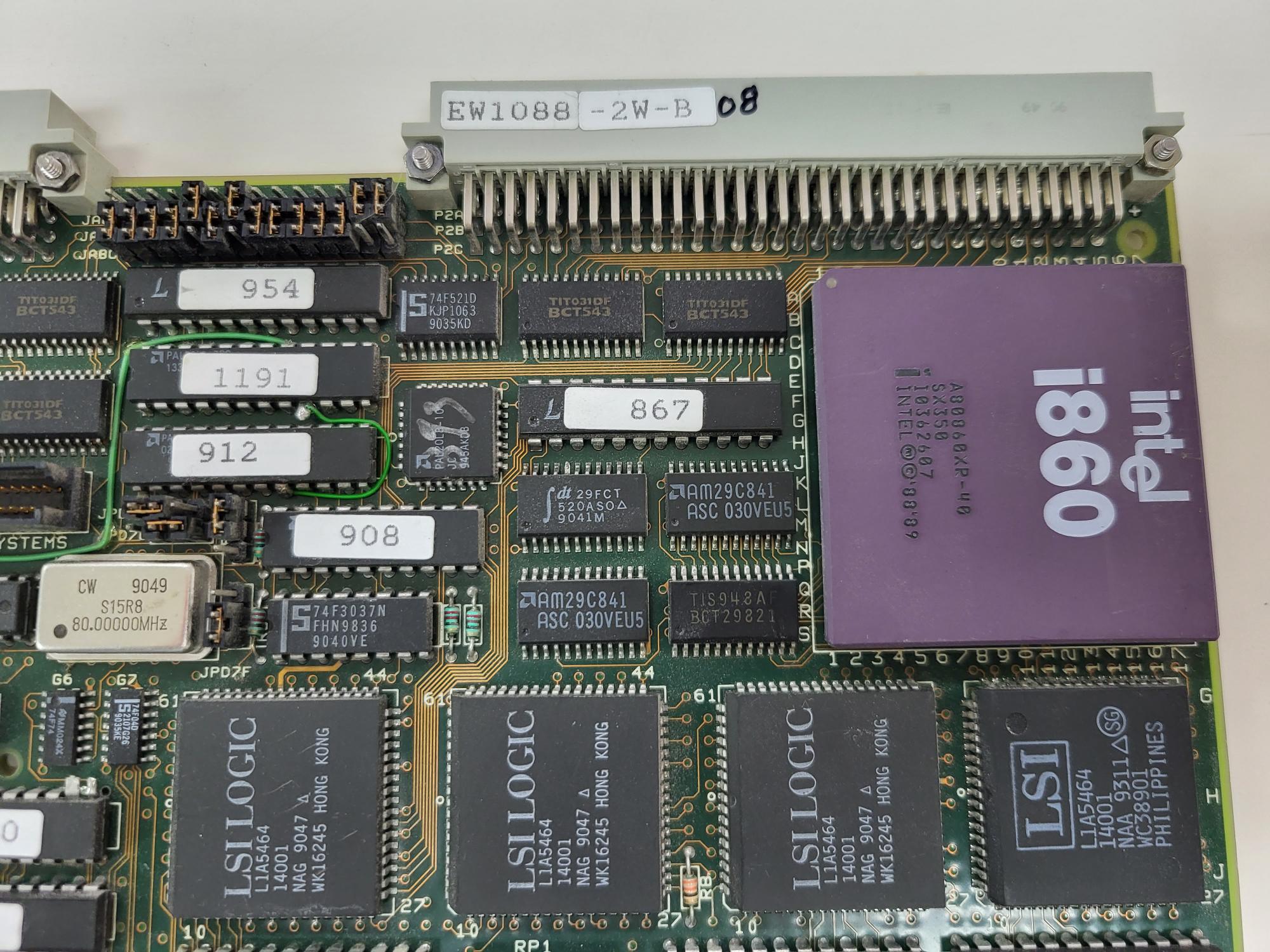 MOTOROLA MC860i CPU PROCESSOR PCB EW1088 - 2W - B - Circuit Board
