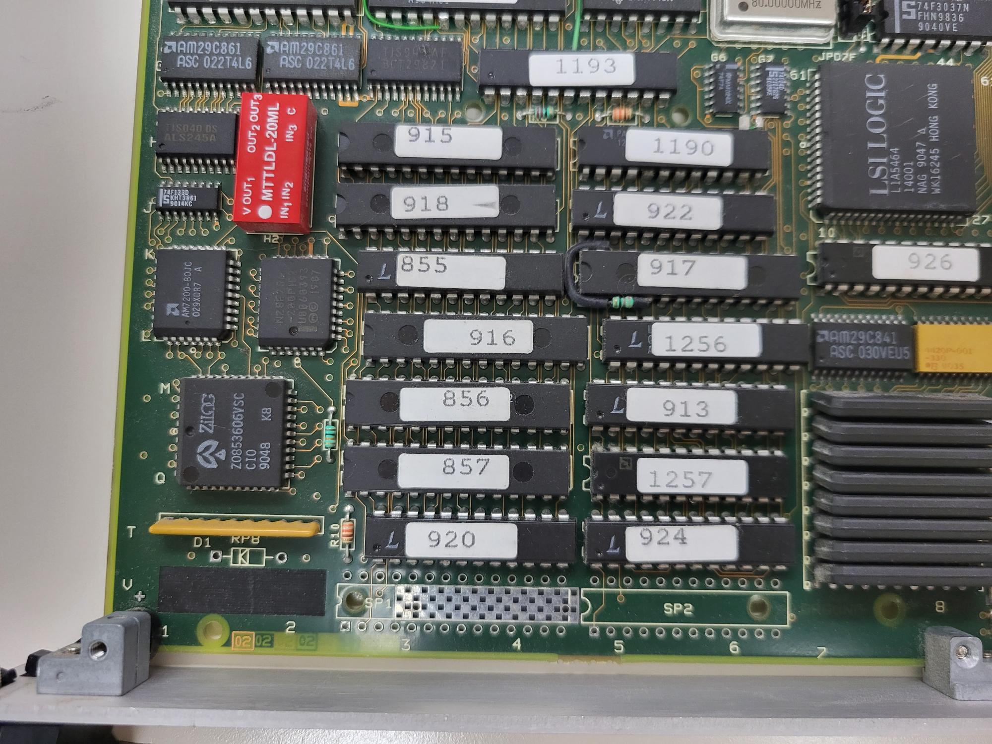 MOTOROLA MC860i CPU PROCESSOR PCB EW1088 - 2W - B - Circuit Board