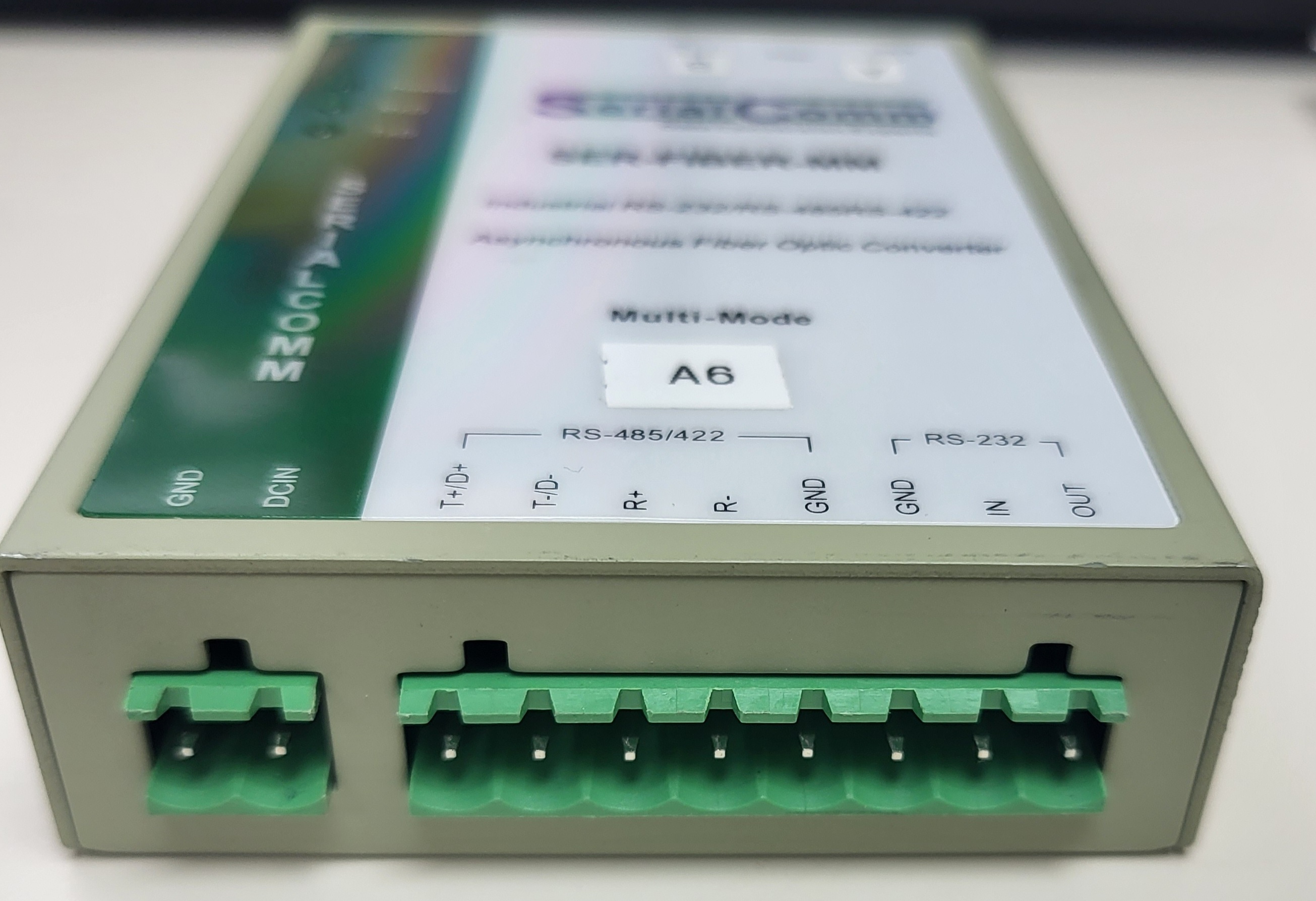 ASYNCHRONOUS FIBER OPTIC CONVERTER INDUSTRIAL RS-232/RS-485/RS-422(LOT OF 2) - Image 4