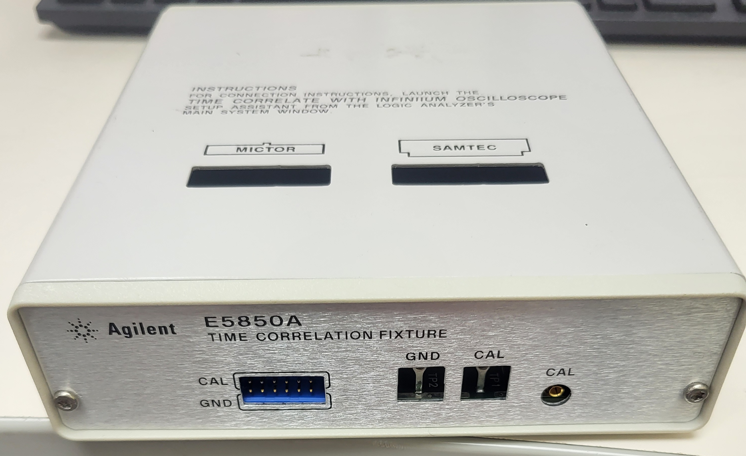 AGILENT E5850A Time Correlation Fixture for Oscilloscope and Logic