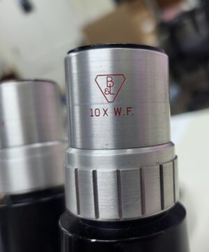 BAUSCH & LOMB MICROSCOPE POD 10X RESOLUTION OCULAR - Image 2
