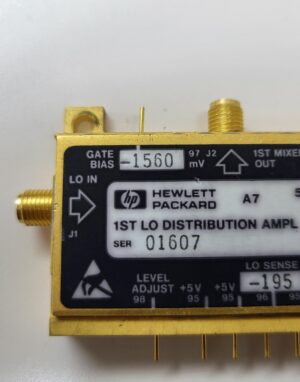 HEWLETT PACKARD LO DISTRIBUTION AMPLIFIER 5086-7744 - Image 2