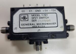 GENERAL MICROWAVE MODEL 1781 SP2T SWITCH - Image 2