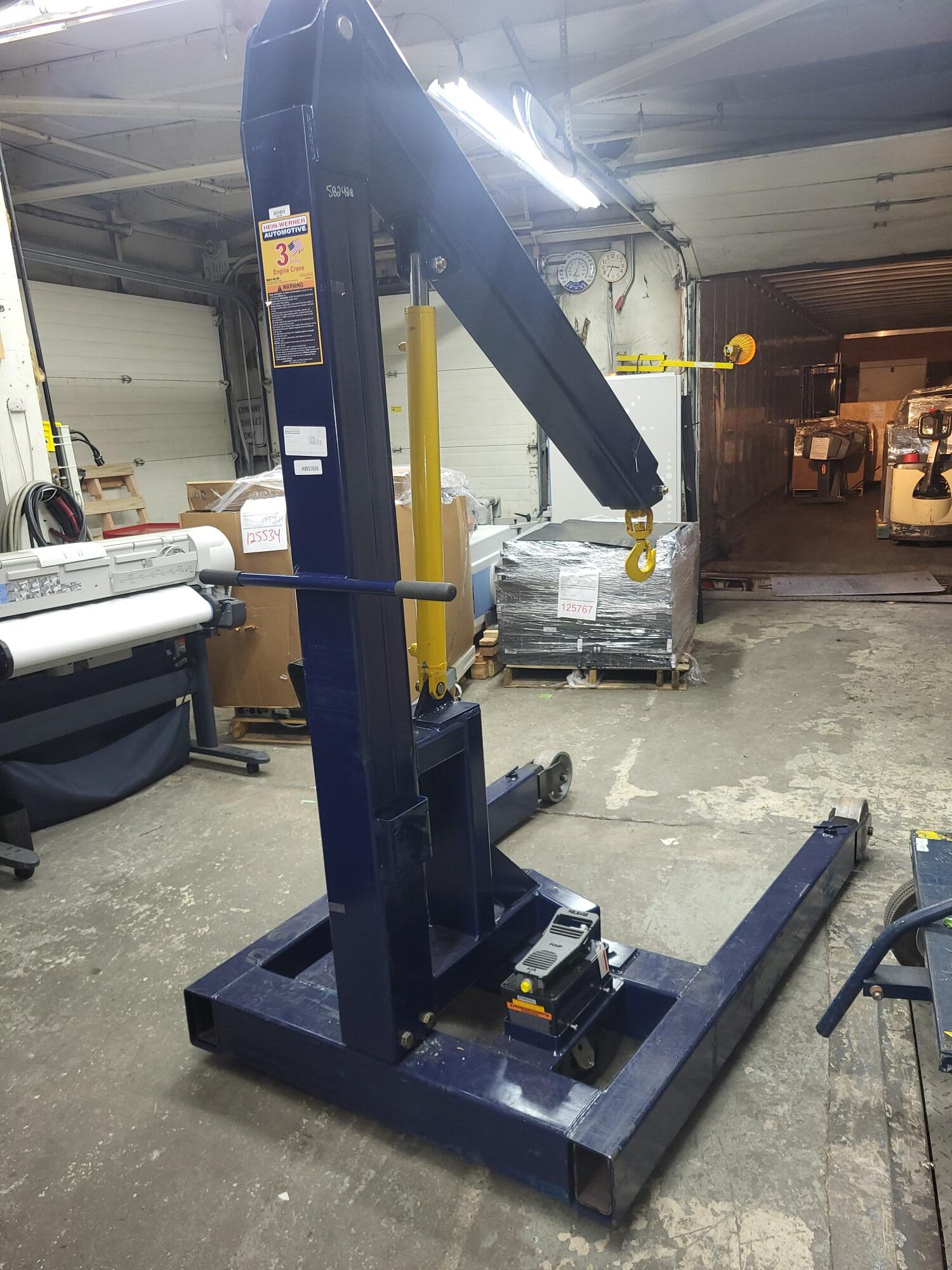 Hein Werner Engine Crane (6000 LB) - Image 4