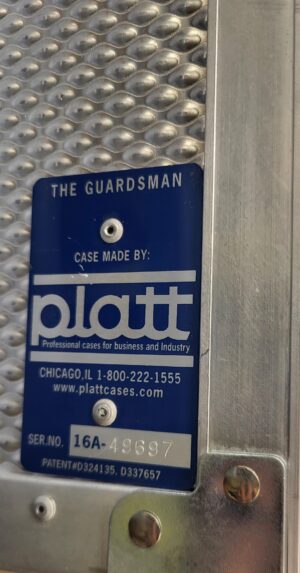 Platt Guardsman Aluminum Case. 16a-49697 - Image 8