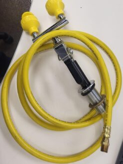 GOODYEAR EYEWASH STATION- DUAL HEAD DRENCH HOSE 41769