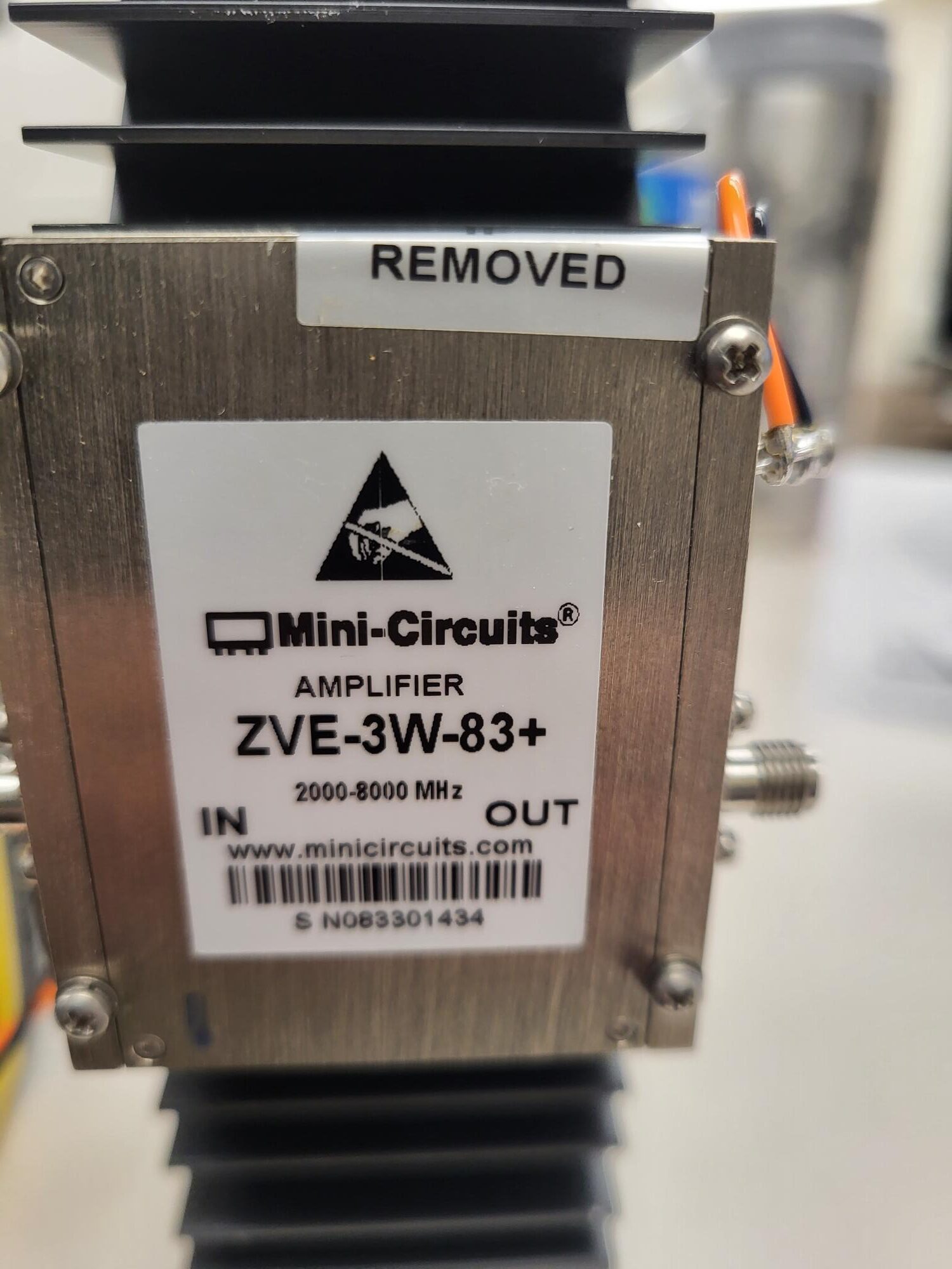 MINI-CIRCUIT ZVE-3W-83+ - Amplifiers, Test Equipment - BMI SURPLUS INC