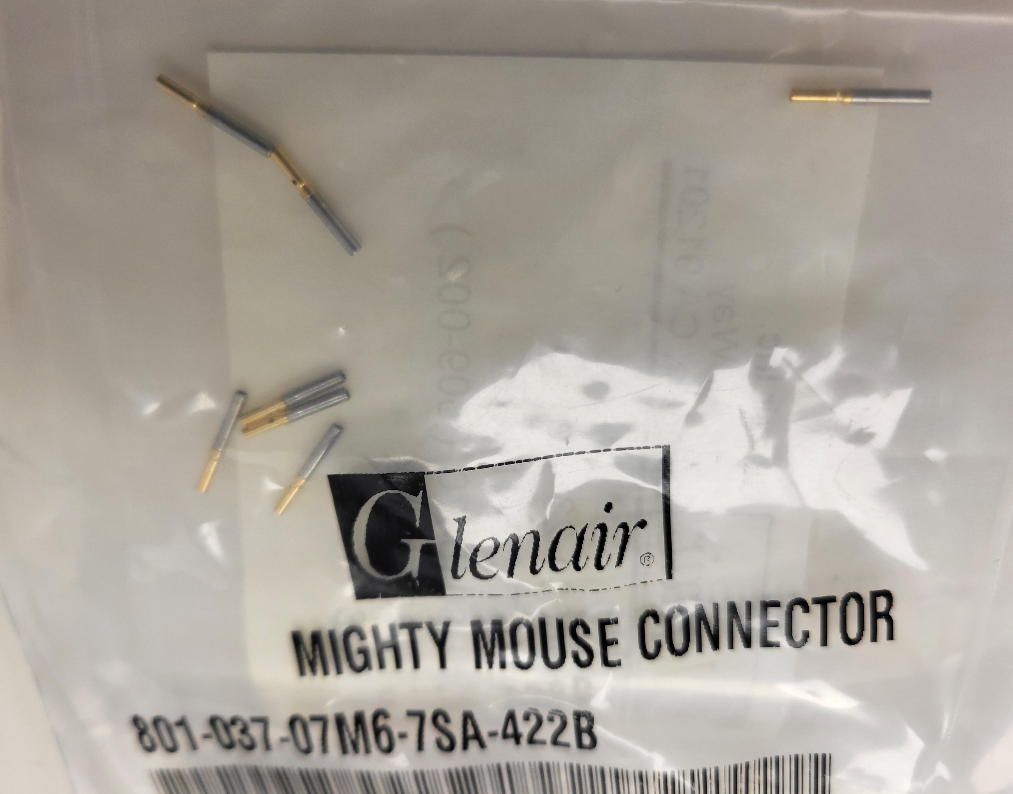 GLENAIR MIGHTY MOUSE CONNECTOR 80103707M67SA422B Cable Connectors