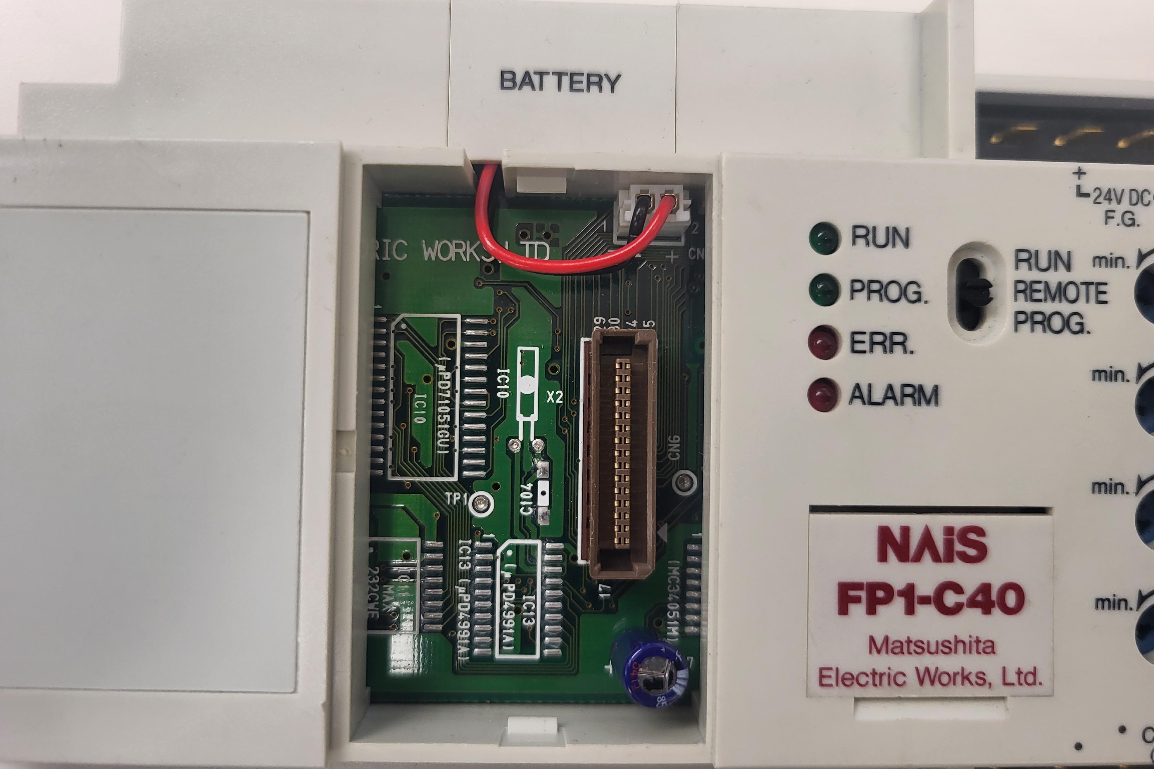 Matsushita NAIS FP1-C40 Control Unit AFP12442B - Image 3