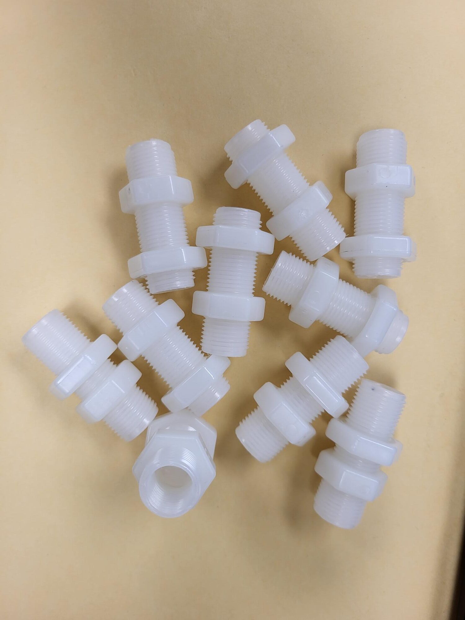 McMasterCarr Through wall Pipe Fittings 8671T23 (LOT OF 10) Hardware