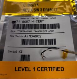 Pasternak Temperature Transducer Assy 71-805714-CERT