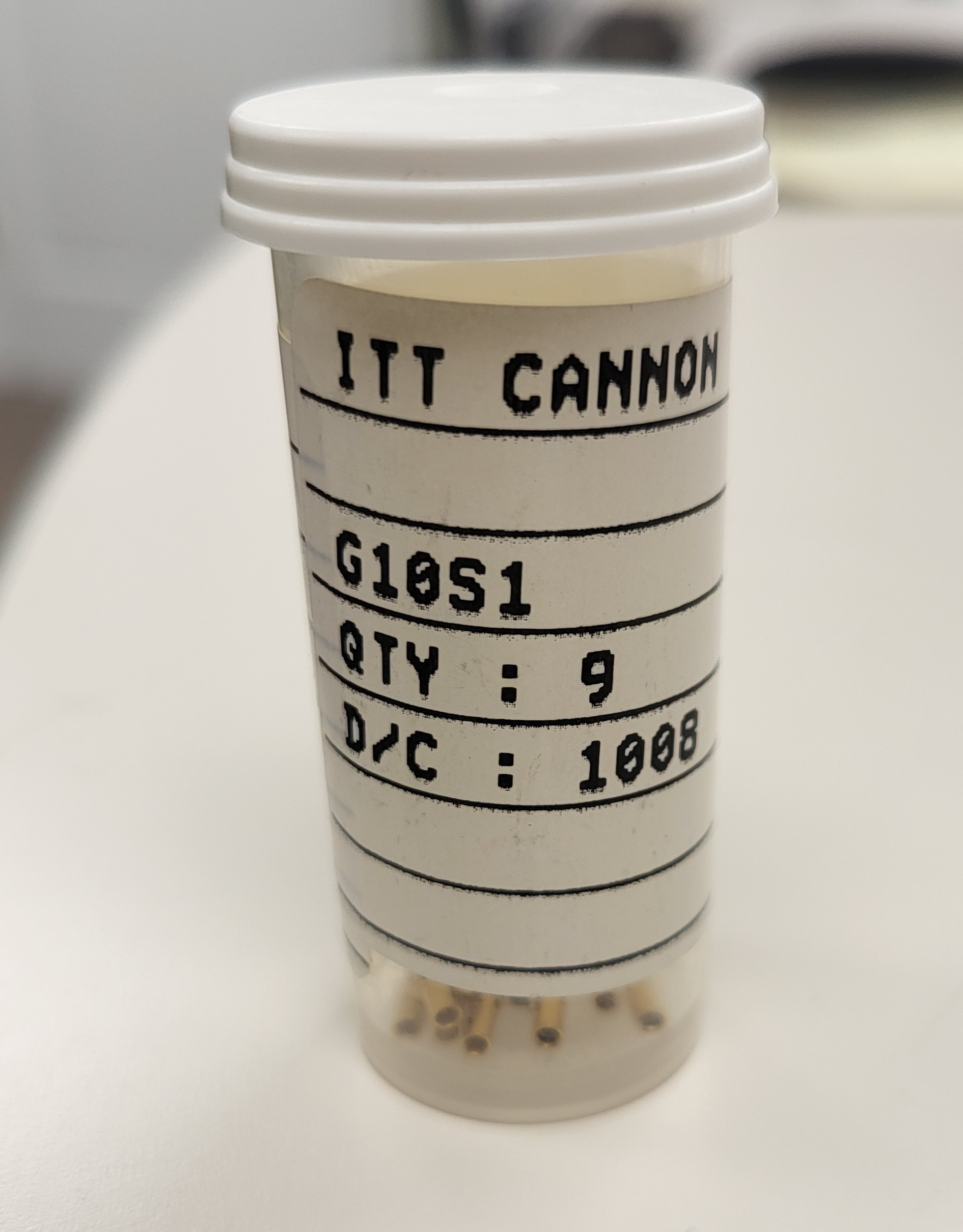 ITT Cannon G10S1 Contact Pins