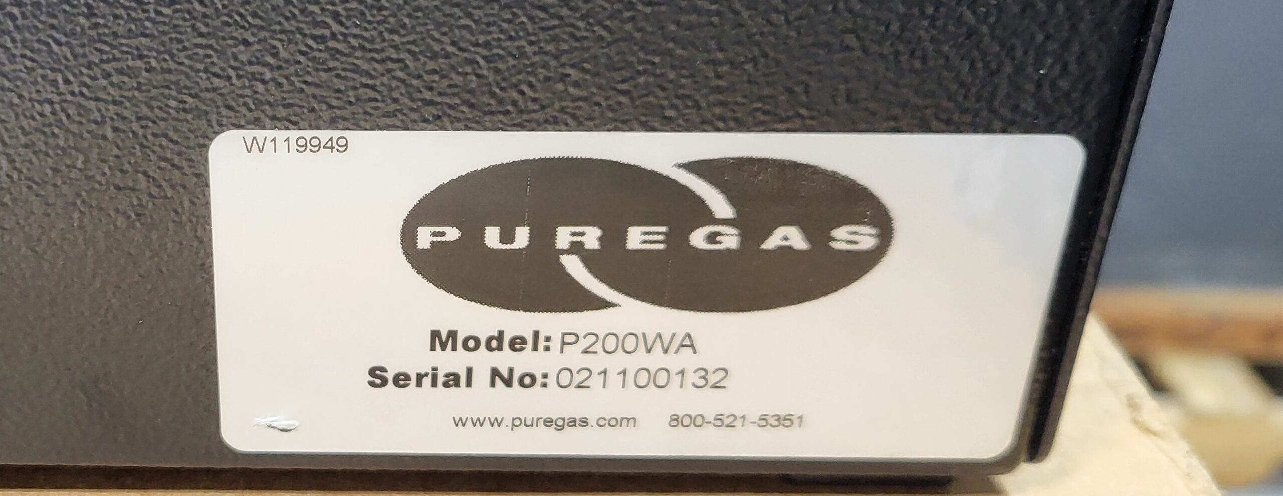 PureGas/Alltec Air Model P200WA Waveguide Dehydrator - Image 4