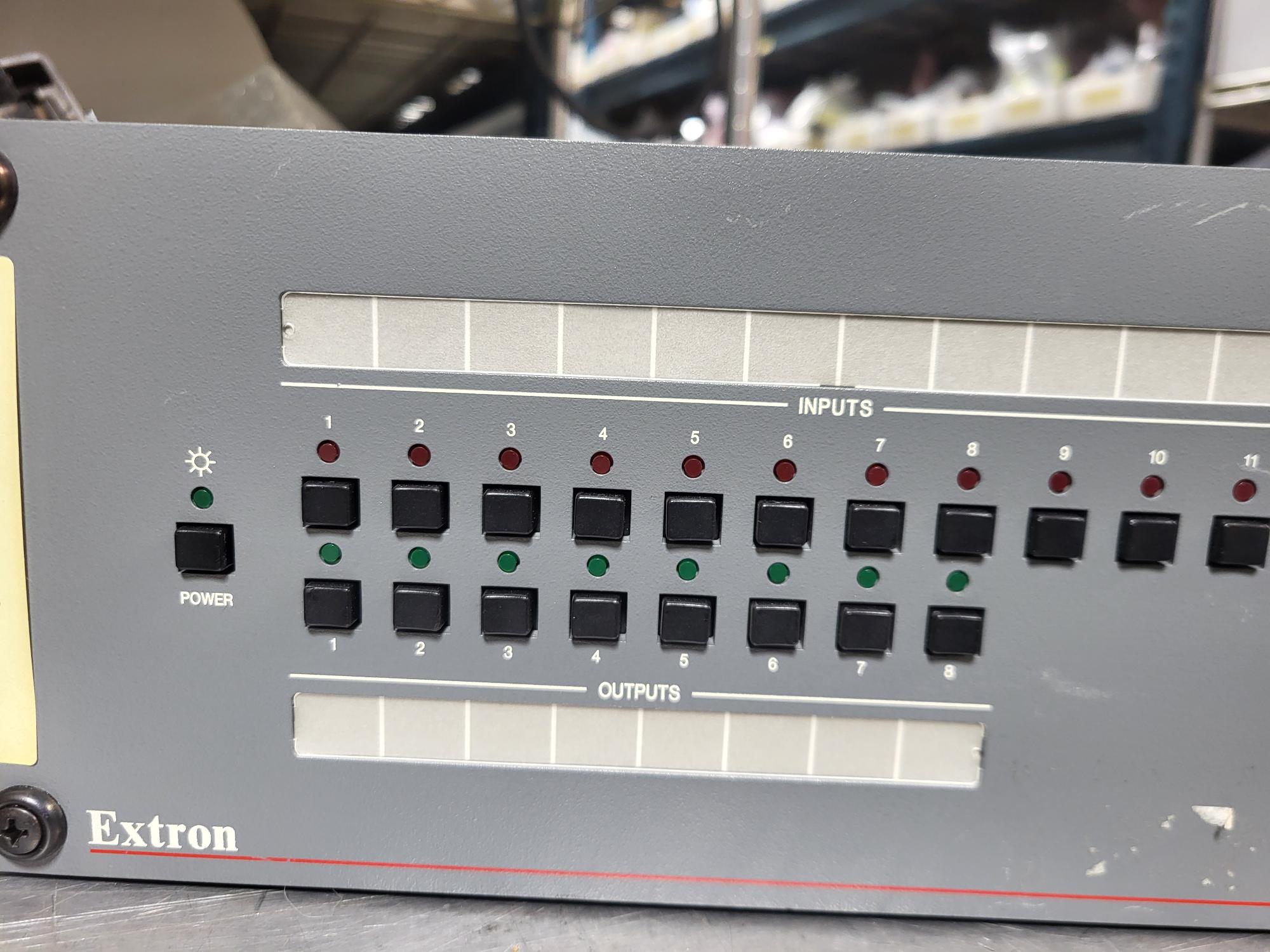Extron 128HVA Crosspoint Series Switcher - Servers and Switches - BMI ...