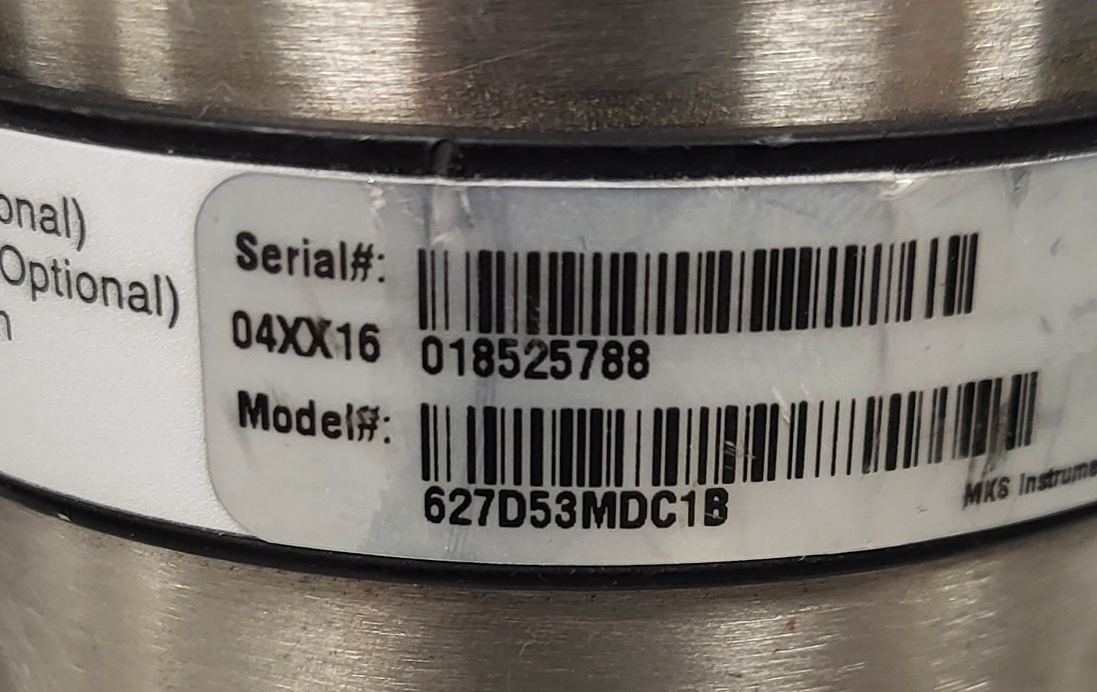 MKS Baratron Capacitance Manometer 627D53MDC1B - Image 2