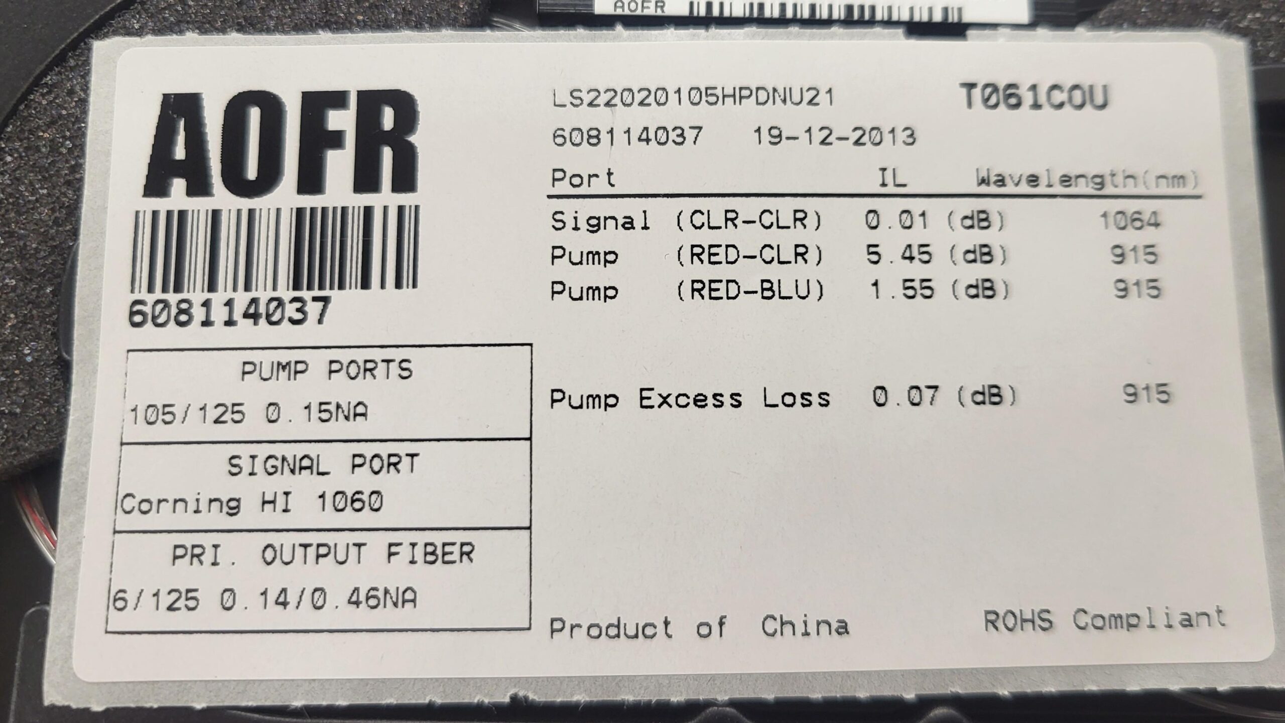 Optical Coupler LS22020105HPDNU21 30 / 70 (Lot of 10) - Image 2