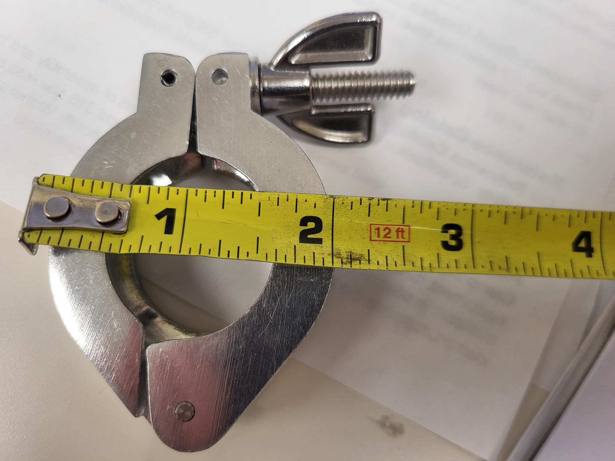 Nor-Cal Aluminum Hinged Clamp (Lot of 8)