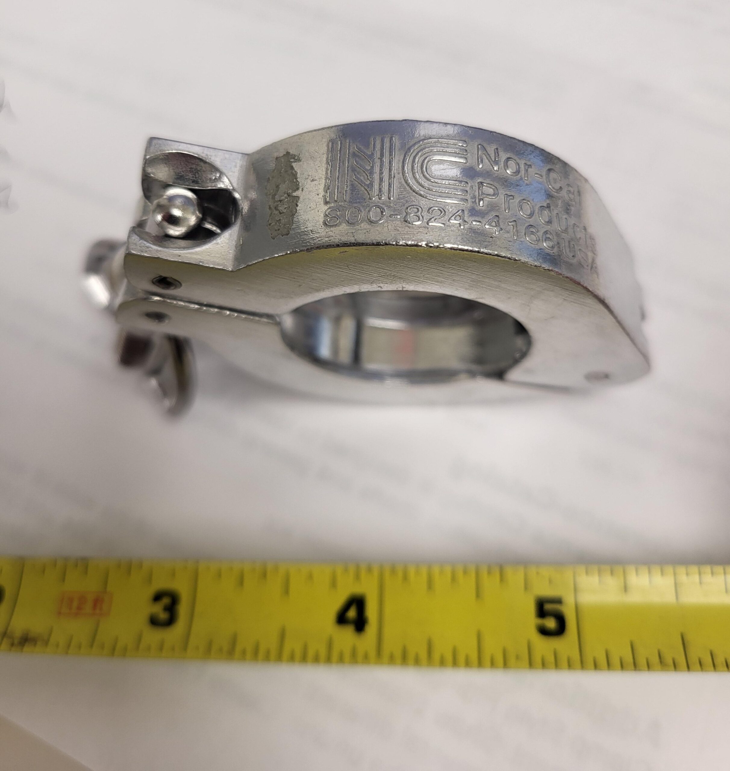 Nor-Cal Aluminum Hinged Clamp (Lot of 8) - Image 2