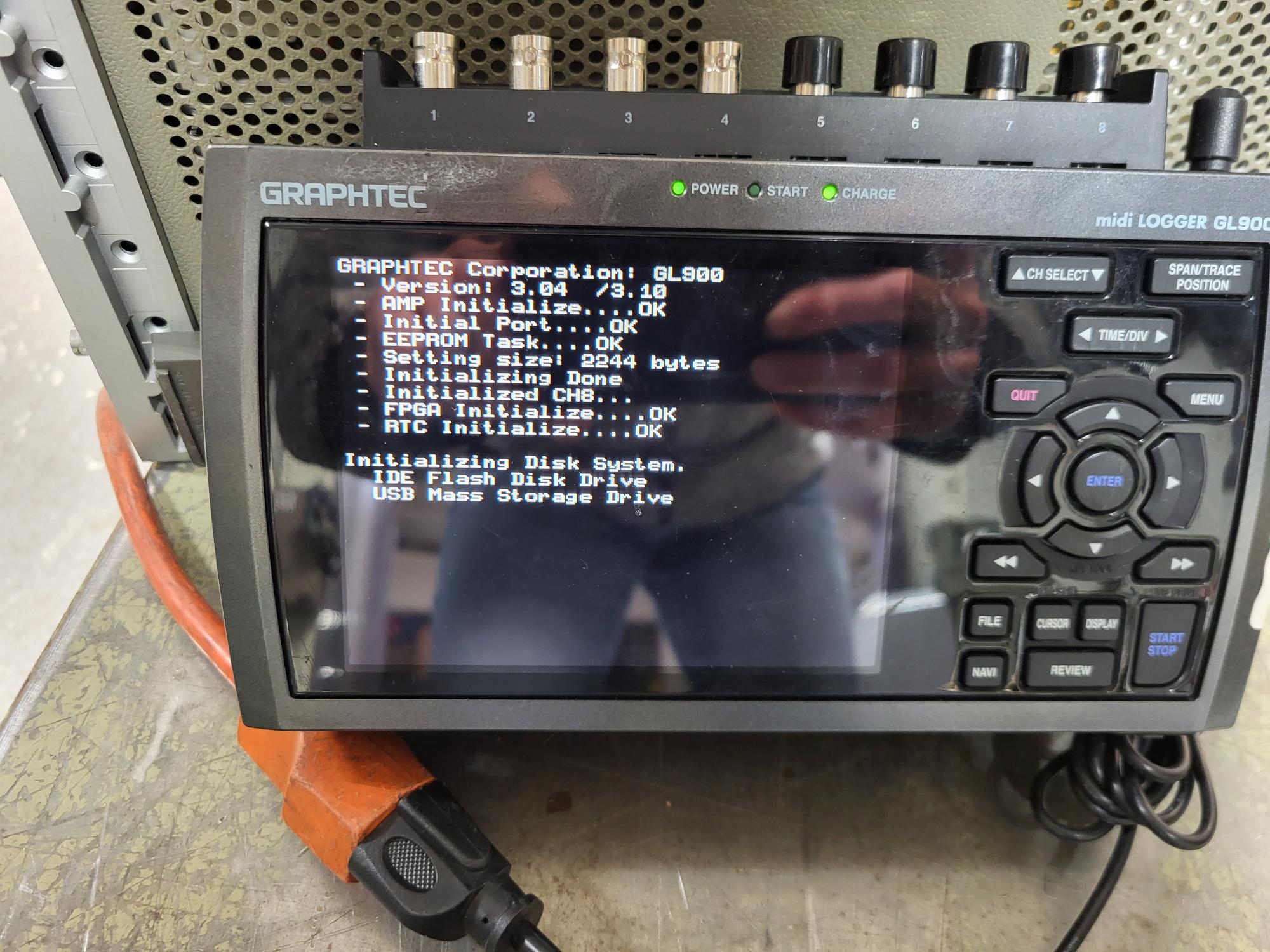 Graphtec GL900 Midi Data Logger - Recorders and Data Loggers, Test ...