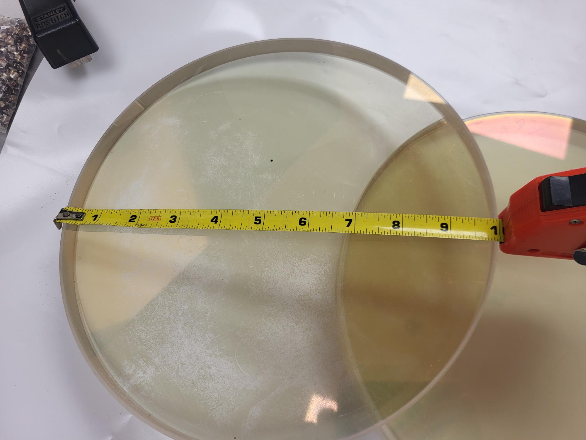 10" Coated Optical Mirror