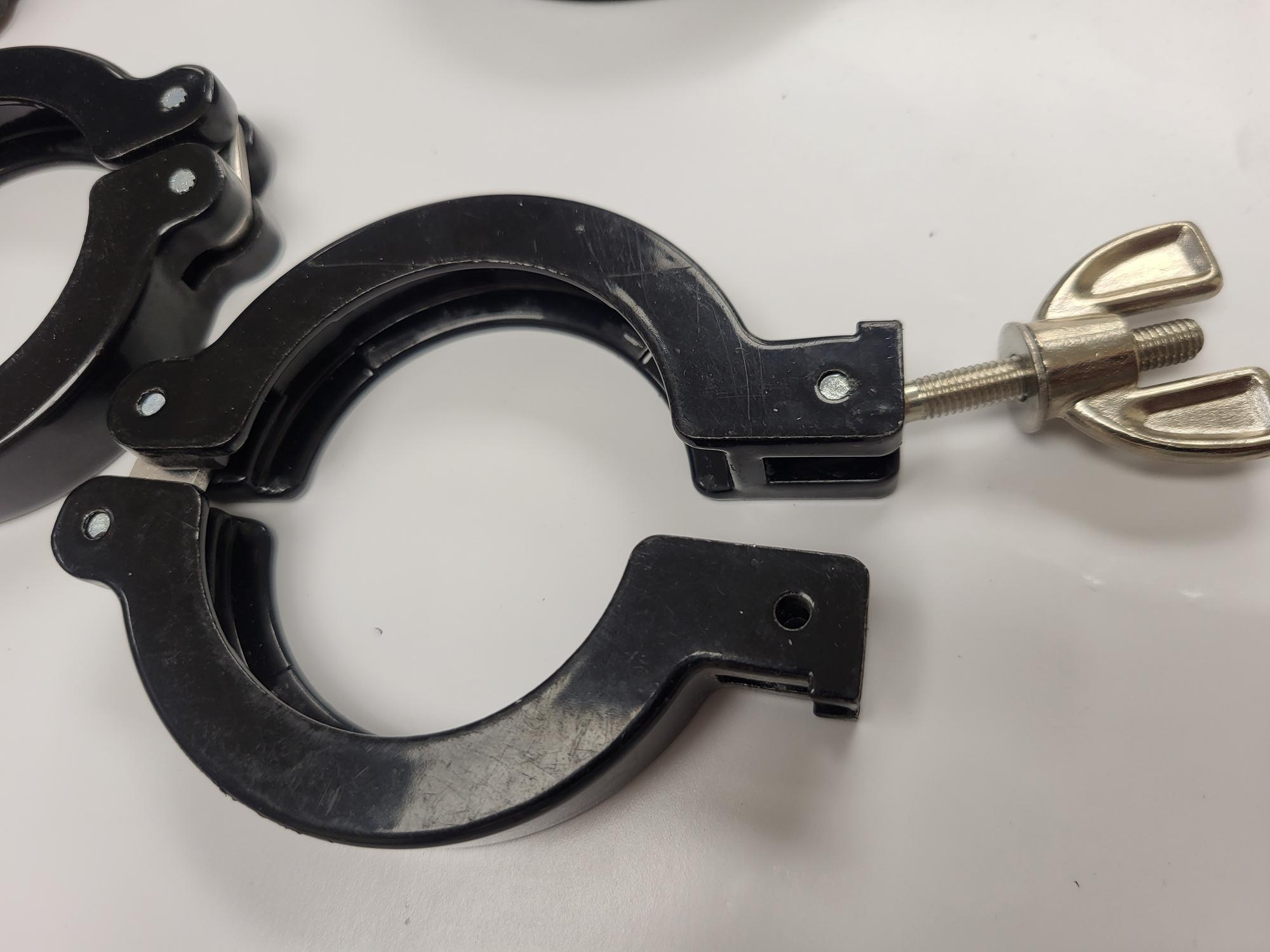Black Finish 2" Vacuum Clamp Black Finish (lot of 5)