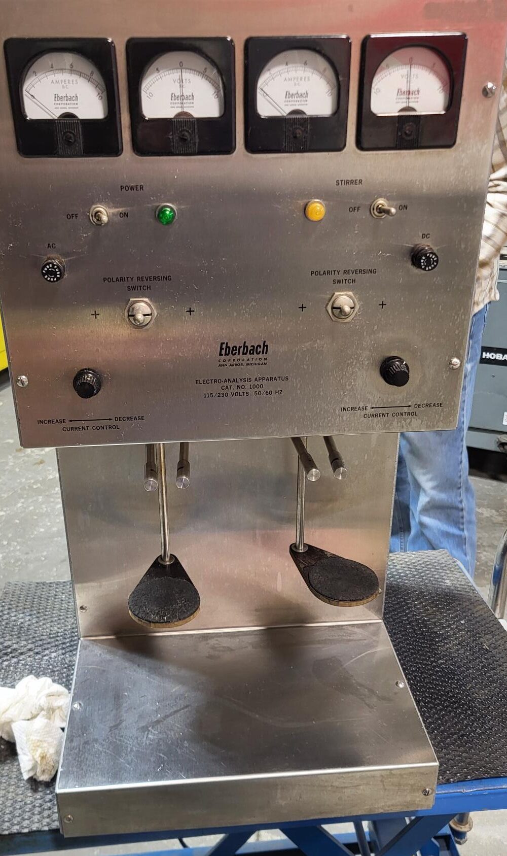 Eberbach Corp 1000 Electro Analysis Apparatus