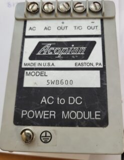 Acopian Power Module 5WB600