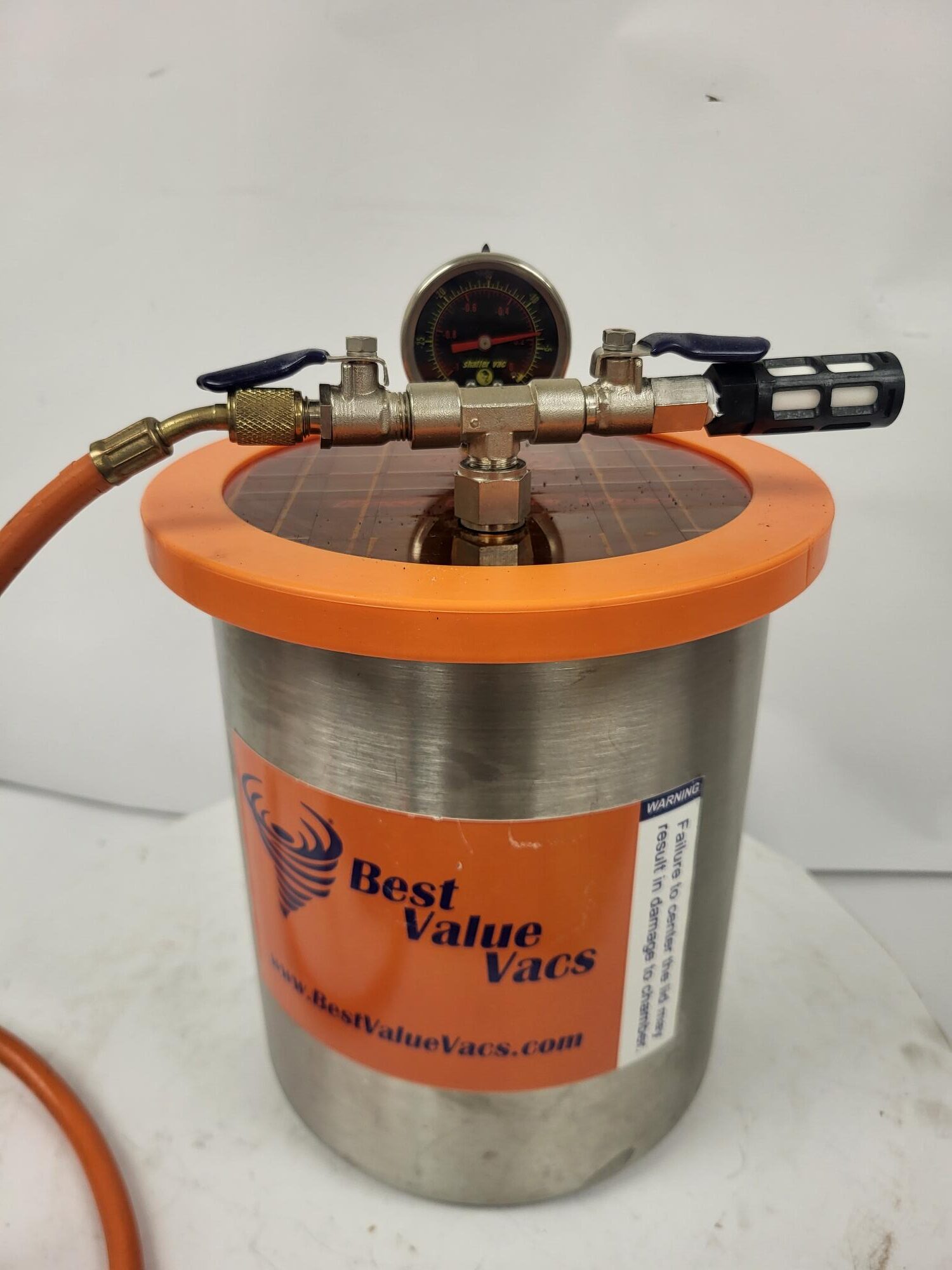 Vollrath 78760 6 Quart SS Degassing Vacuum Chamber