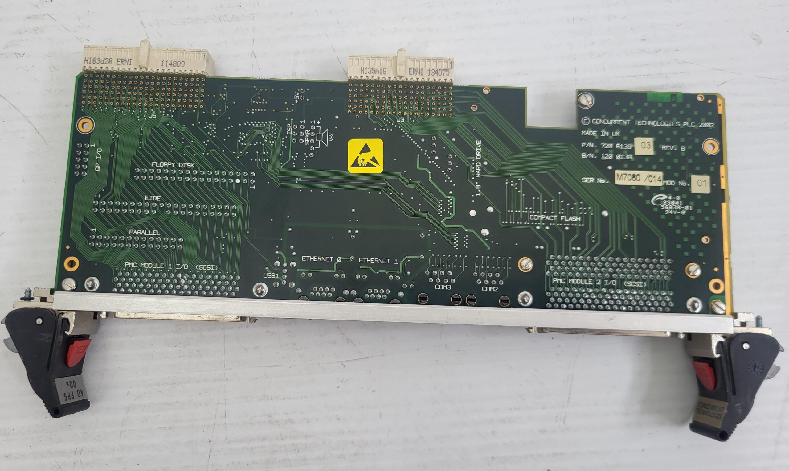 Concurrent Technologies 720 6138-03OCI I/O Carrier Board - Image 4