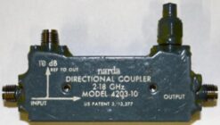 Narda 4203-10 Directional Coupler Frequency 2-18GHz