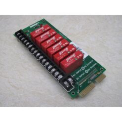 Crydom MS-8H Mounting Board with 6 Greyhill 70-