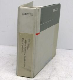 HP UserS Reference for Gsa/S Oscilloscope