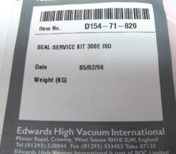 Seal Service Kit 300E Iso