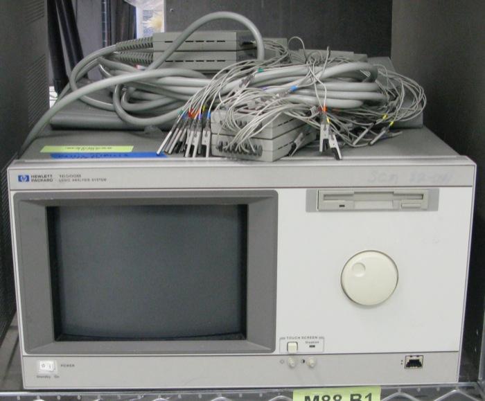 Hewlett Packard HP 16500B Logic Analysis System Mainframe Analyzers