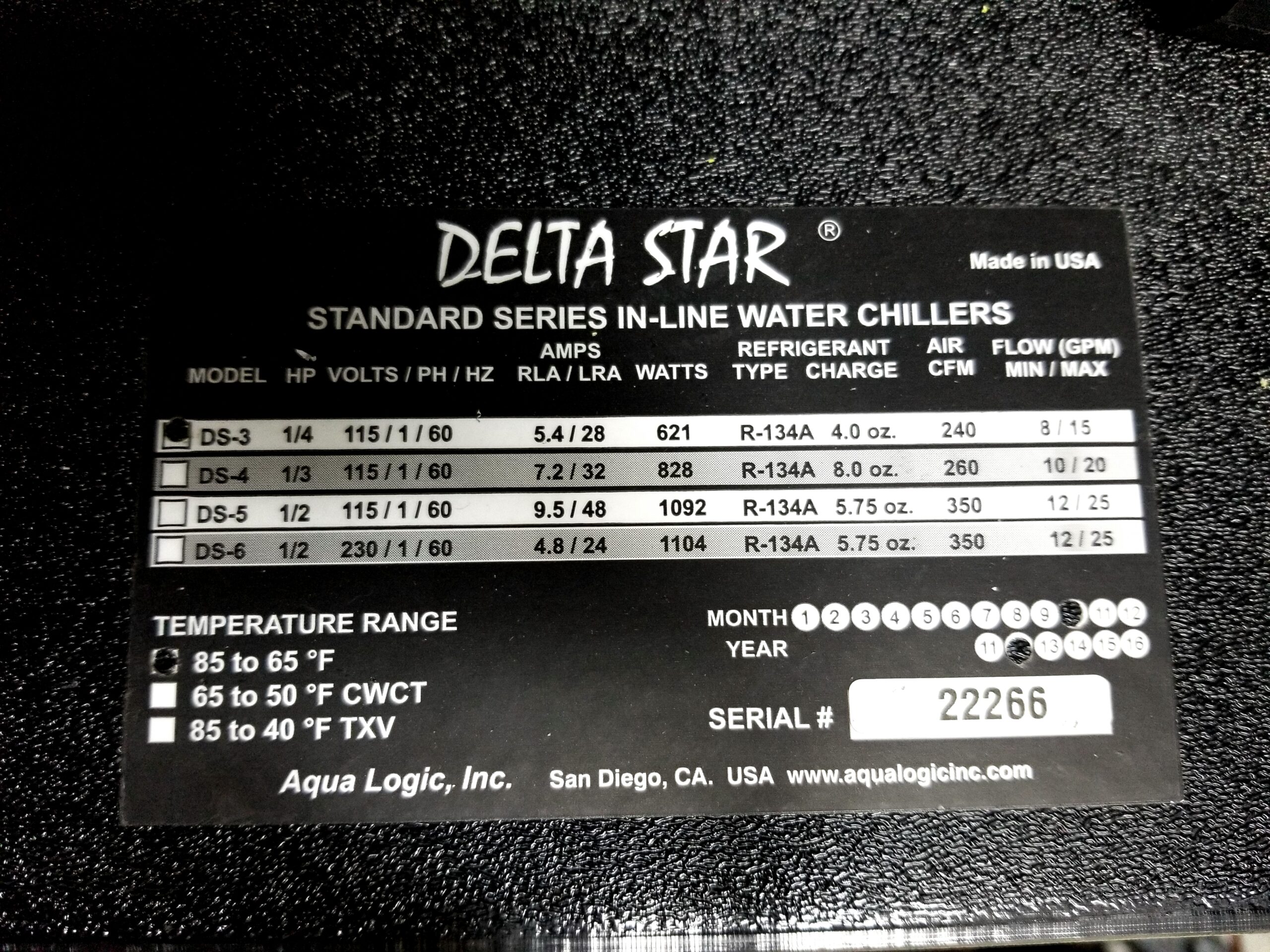 Aqua Logic DS-3 Water Chiller - Image 2
