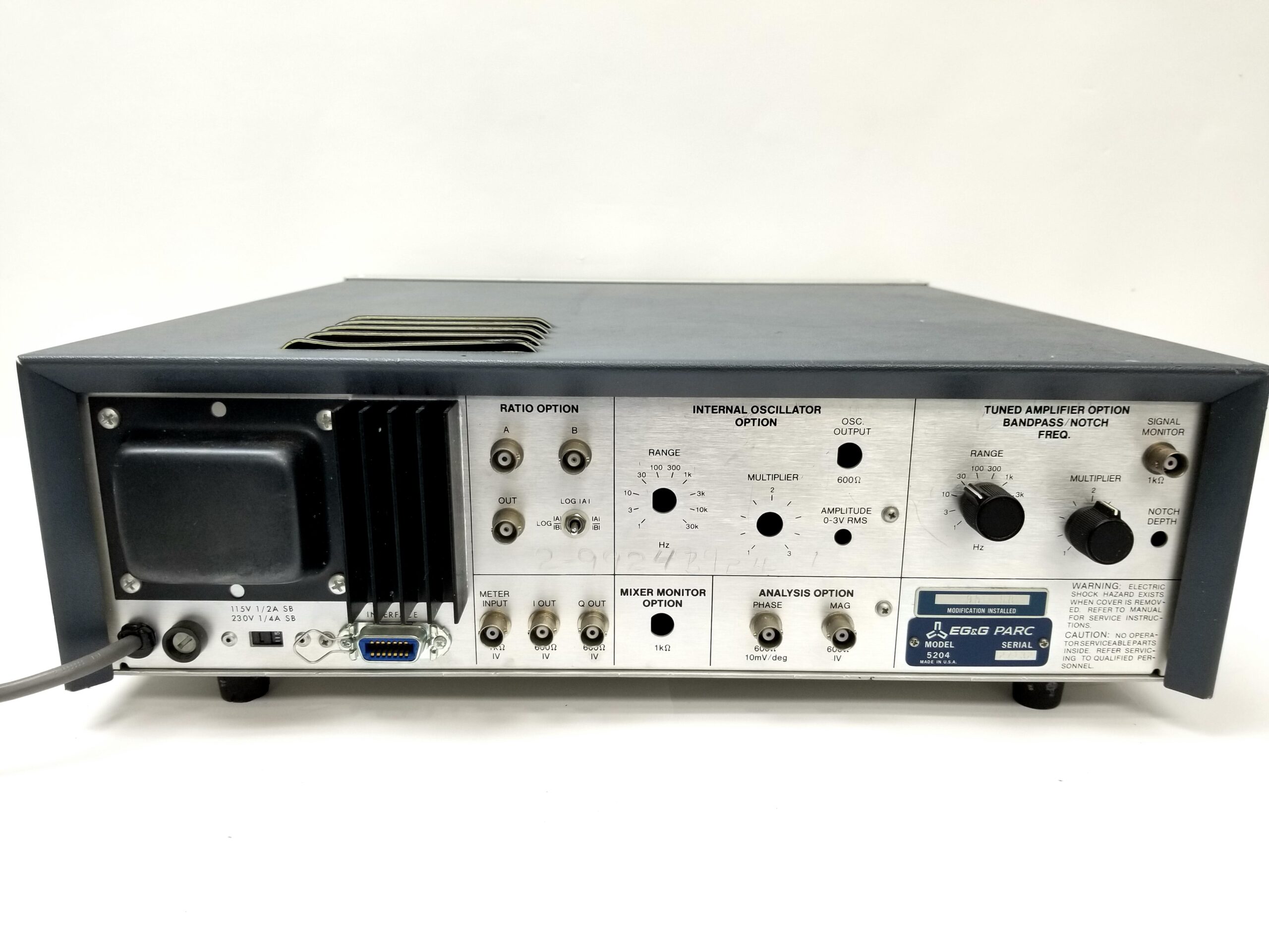 EG&G Princeton Applied Research 5204 Lock In Analyzer - Image 3