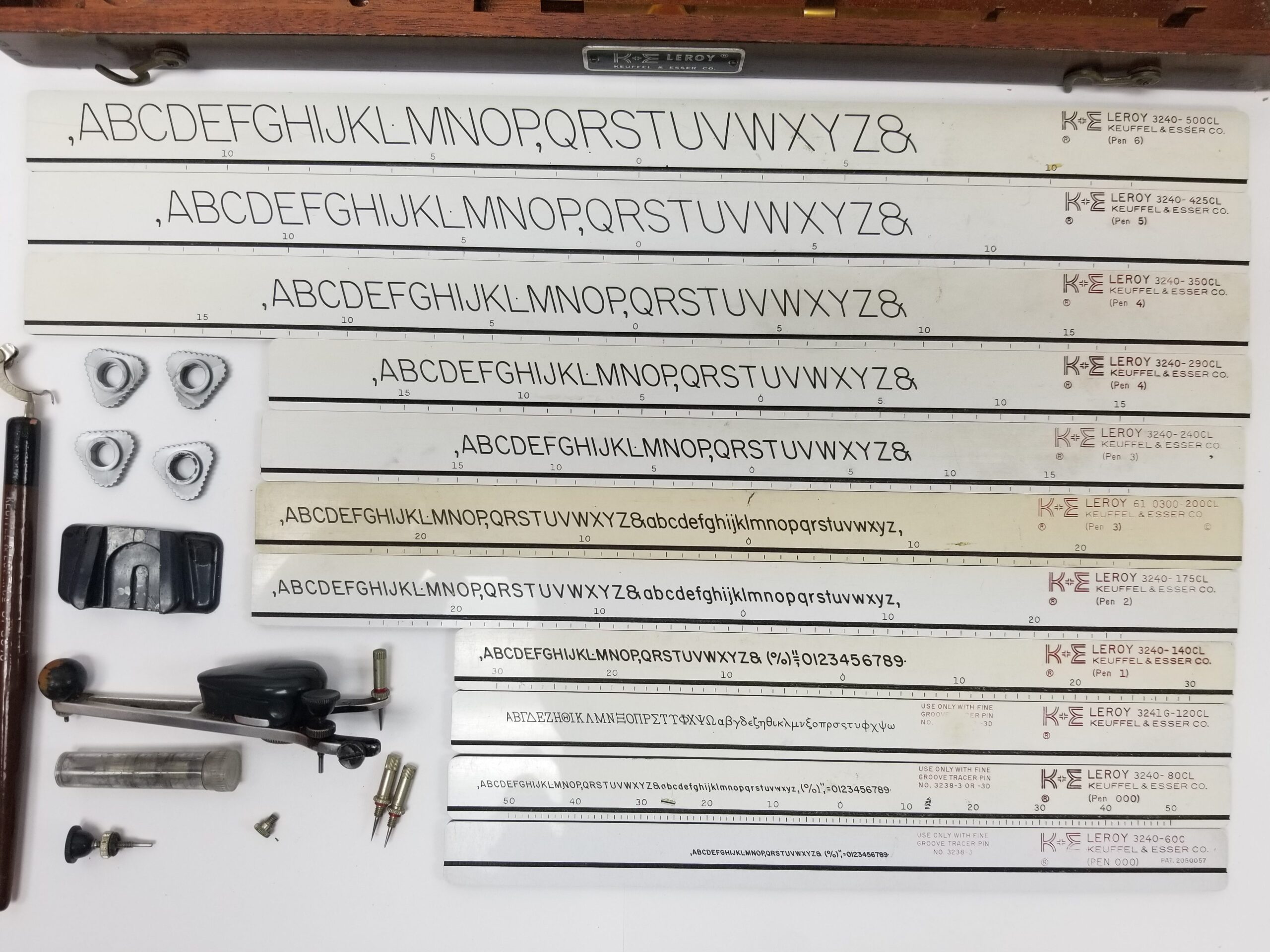 Keuffel & Esser Leroy Lettering Set - Industrial Equipment - BMI