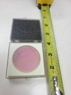 2 inch Optic Lens Filter Coating Spec B has chip