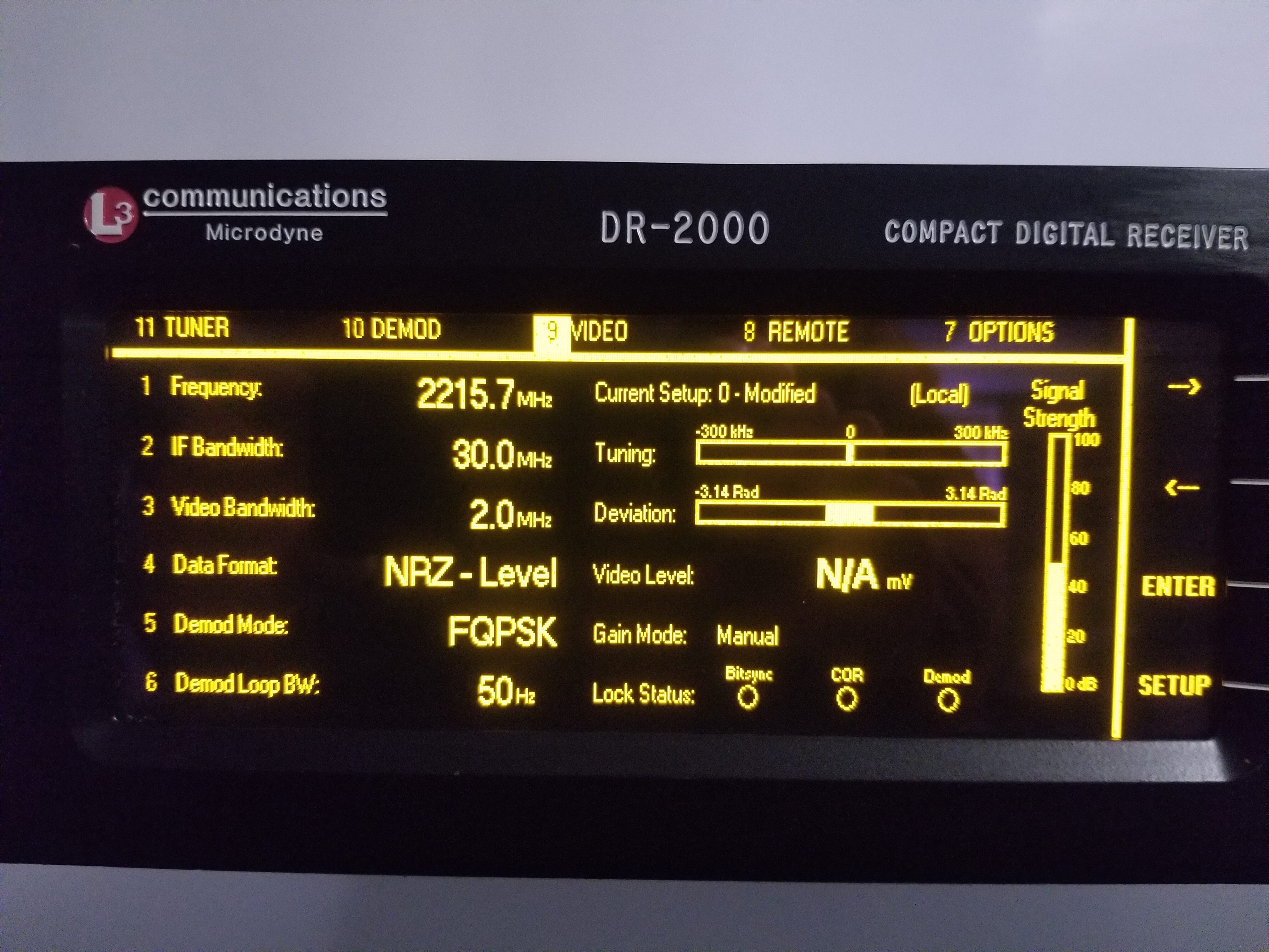 L3 Communications Microdyne DR-2000 COMPACT DIGITAL RECEIVER - Radio ...