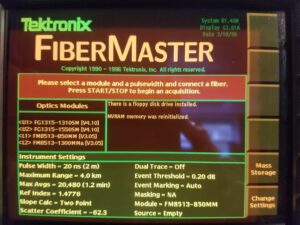 Tektronix TFP2A FiberMaster Optical Time-Domain Reflectometer - Image 3