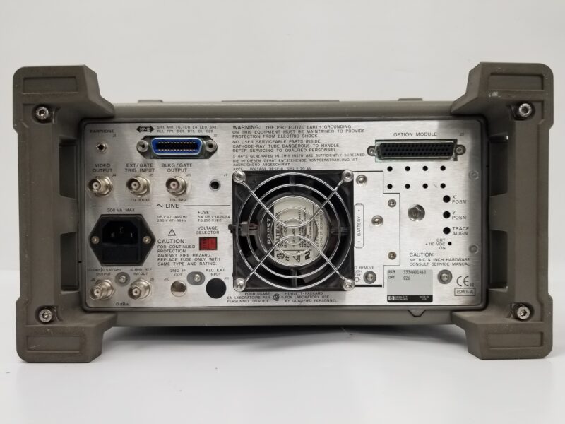 Hewlett Packard 8563E Spectrum Analyzer 9Khz-26.5Ghz opt026