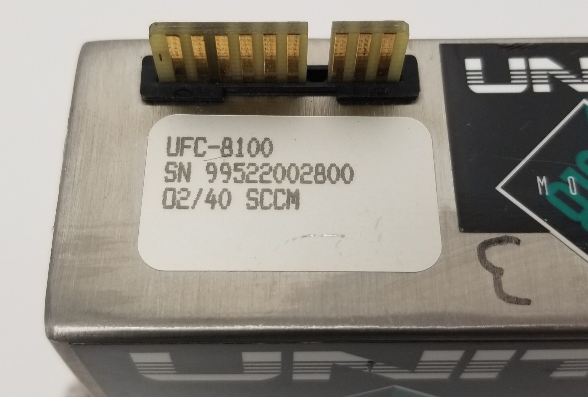 Unit Instruments Unit Instruments UFC-8100 High Flow Mass Flow ControllerUnit ...