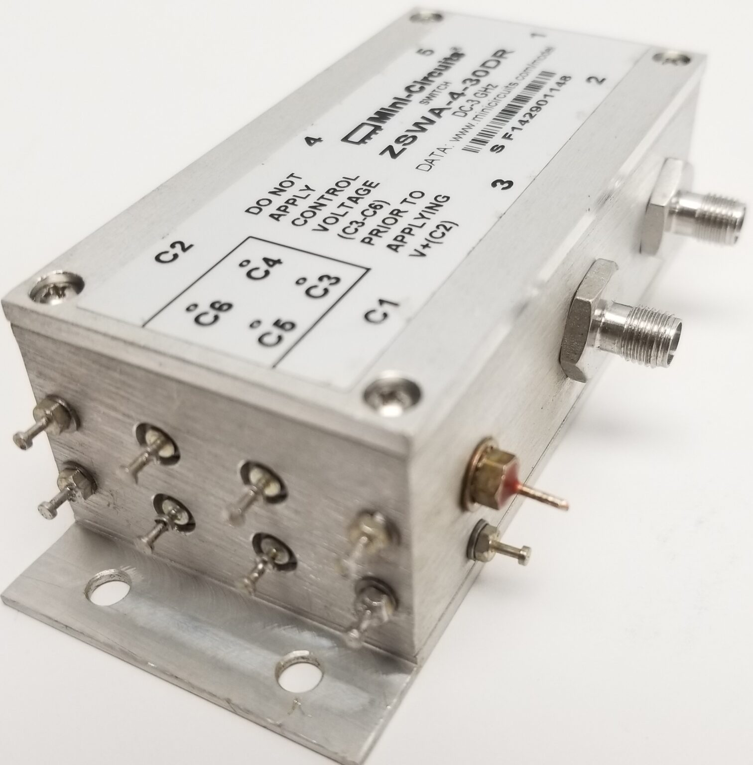 Mini Circuits ZSWA-4-30DR 4PST Solid-State RF Switch DC-3GHz Mini ...