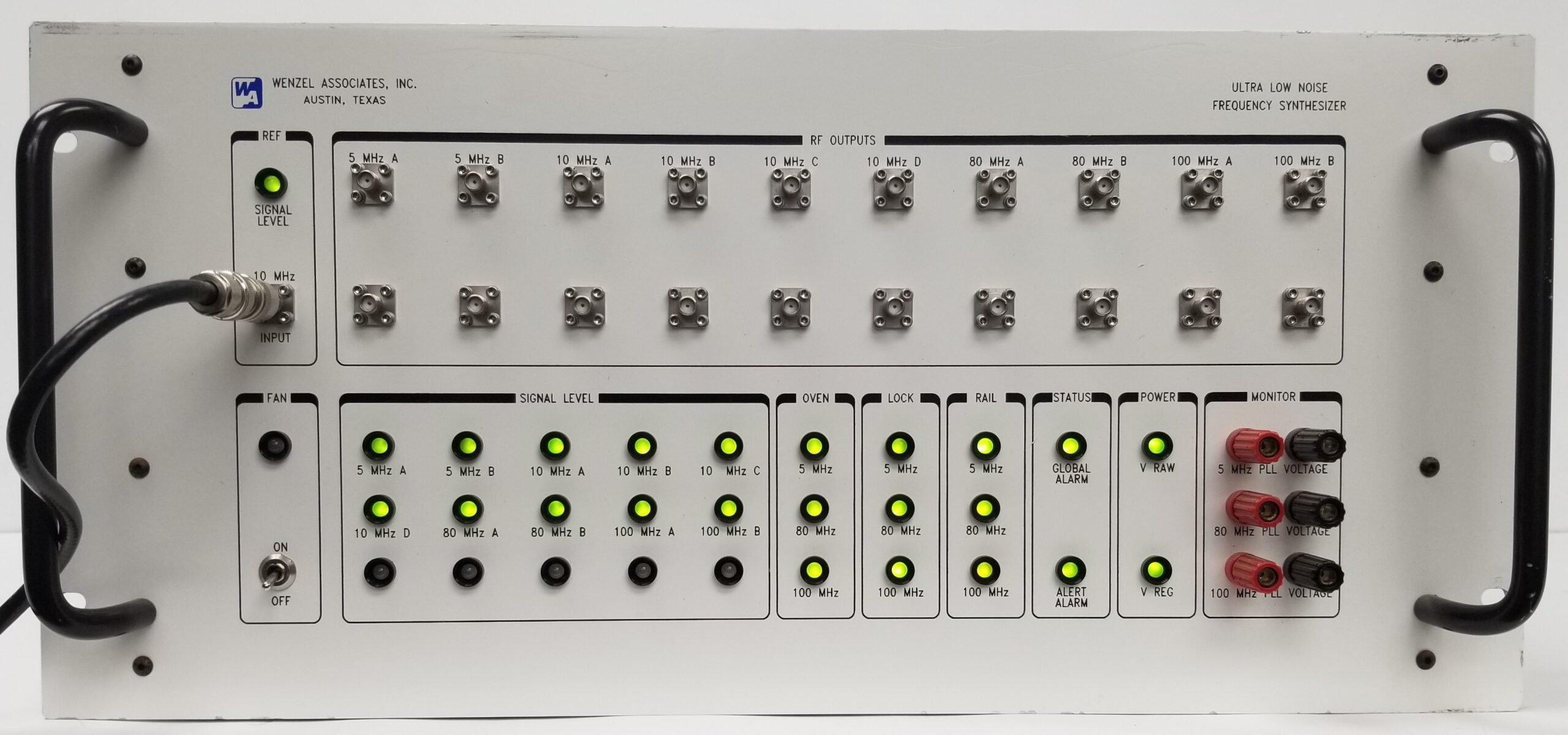 Wenzel Associates Ultra-Low Noise Synthesizer