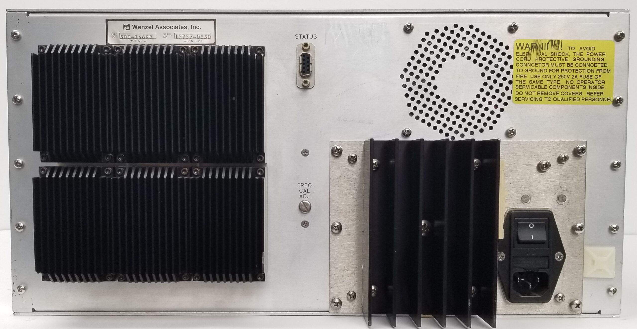 Wenzel Associates Ultra-Low Noise Synthesizer