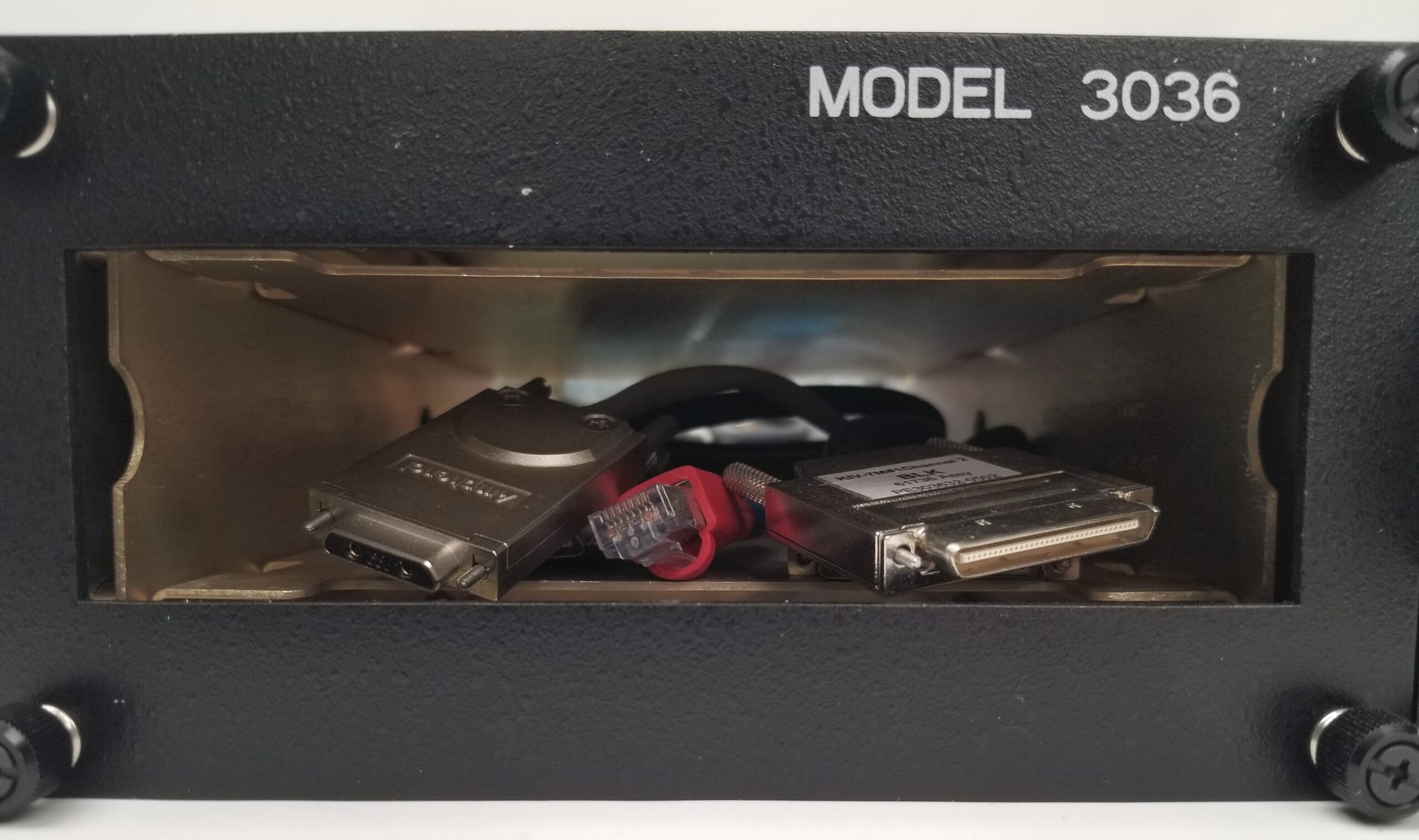 L3 Communications Model 3036 Dual KIV-7M Encryption Device Chassis with ...