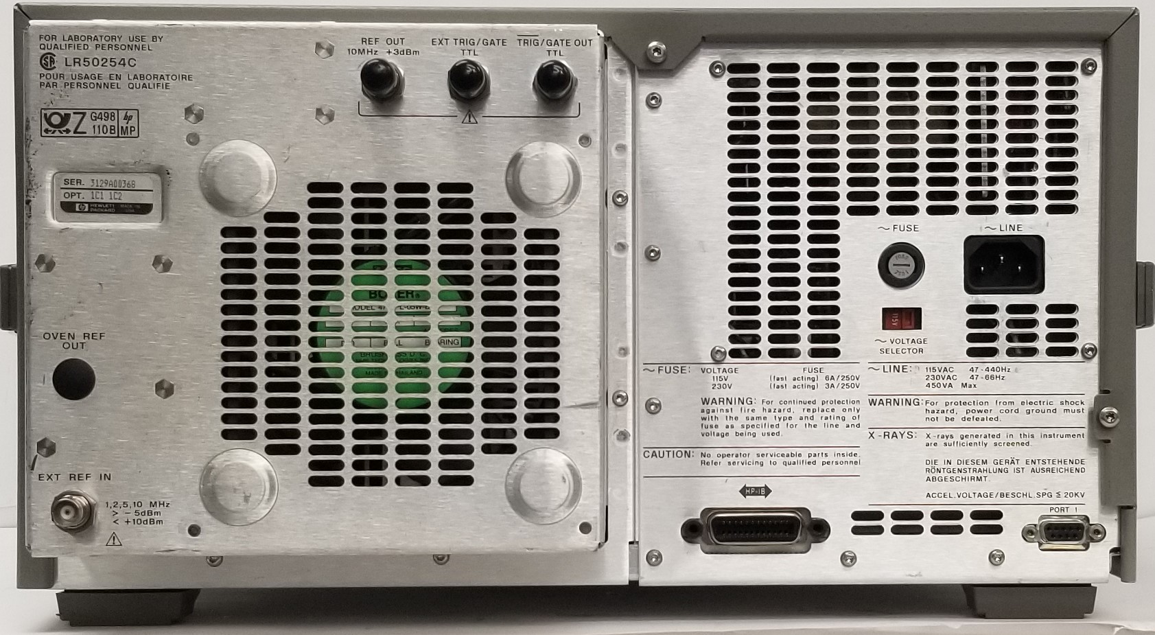 HP 3589A Spectrum / Network Analyzer HP 3589A 10Hz to 150Mhz Spectrum Network Analyzer ⁄w New