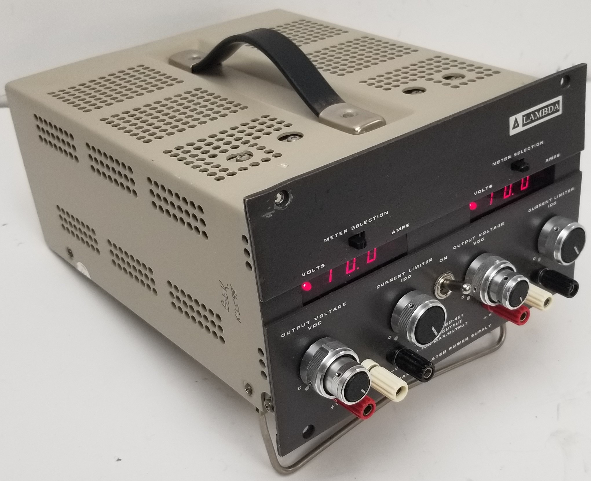Lambda LQD-421 Variable Dual D.C. Power Supply 0-20V 0-1.7A