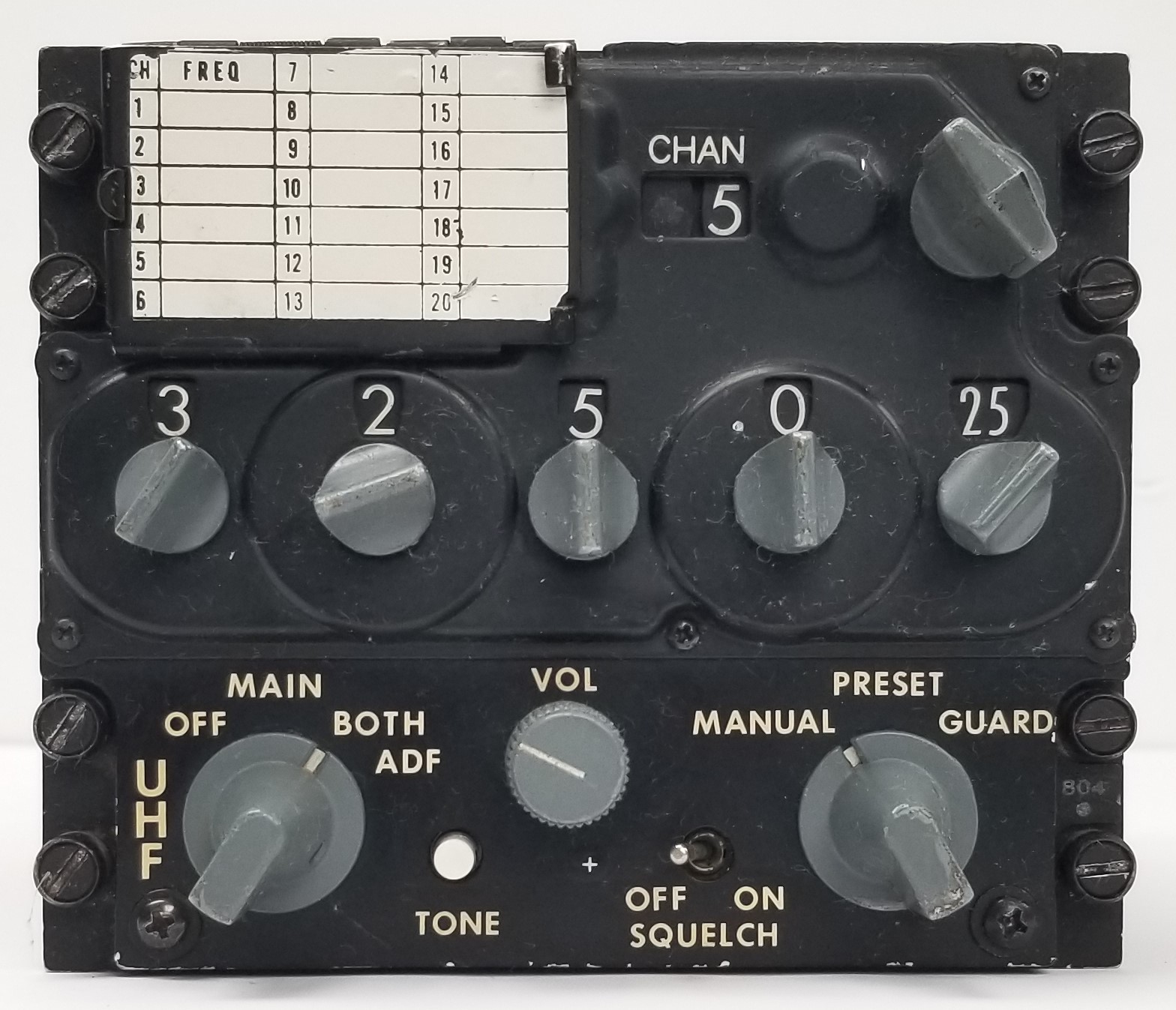 Magnavox RT-1168/ARC-164(V) UHF Aircraft Transceiver